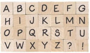 WoodBlock Alphabet